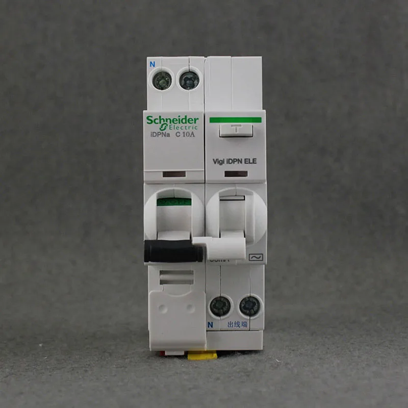 Schneider Electric IDPNa 2P AC 25 40A 30MA Mini Leakage Circuit Breaker Switch Residual Current Operation Protection Device