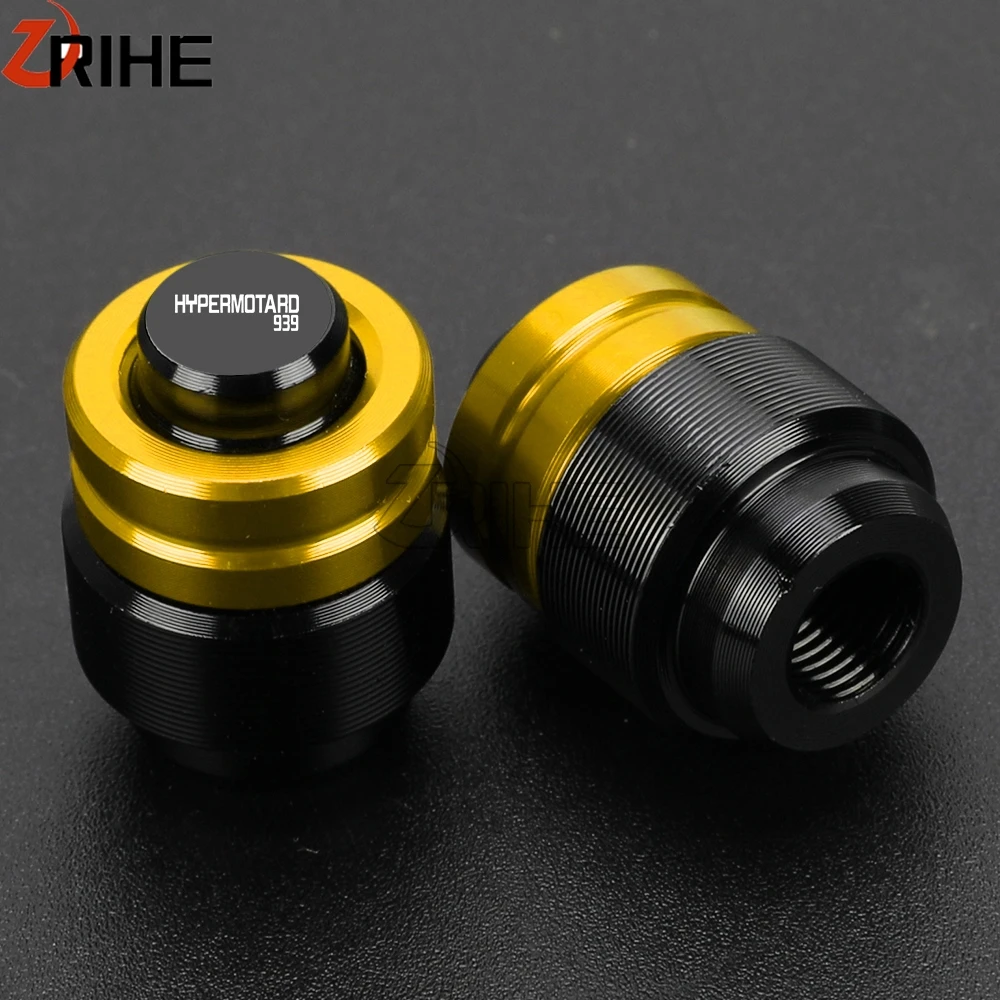 

HYPERMOTARD939 2018 For Ducati Motorcycle Rearview Mirror Plug Hole Screw &Tire Valve Stem Caps Cover 2024 2023 HYPERMOTARD 939