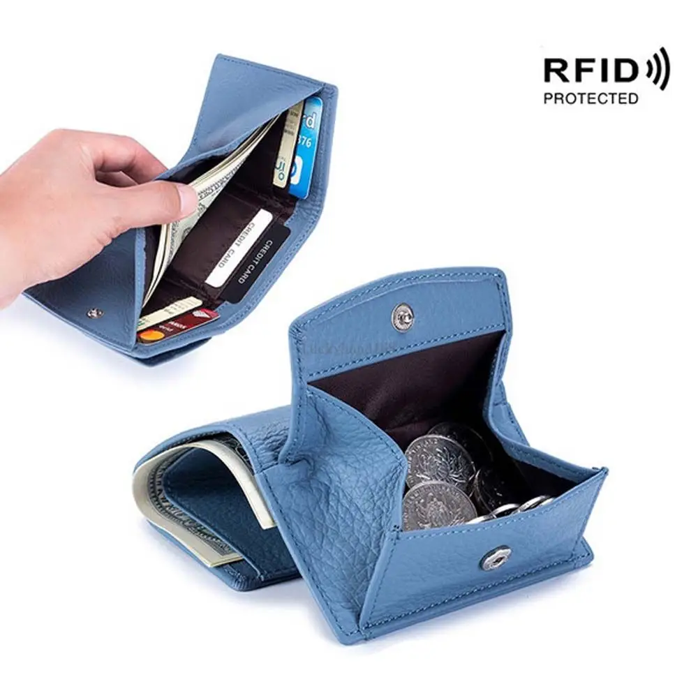 

Fashion Ladies Women Gift Coin Bag Cash Clip ID Card holder Coin purse Rfid Wallet Short Purse