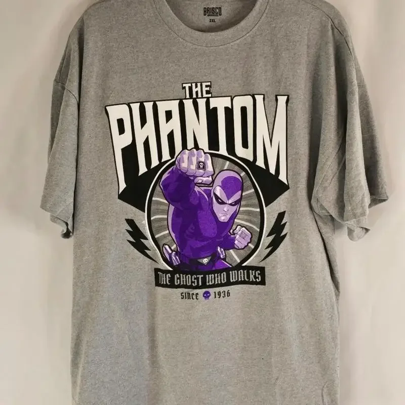 Brisco Brands The Phantom Ghost Who Walks Retro T Shirt