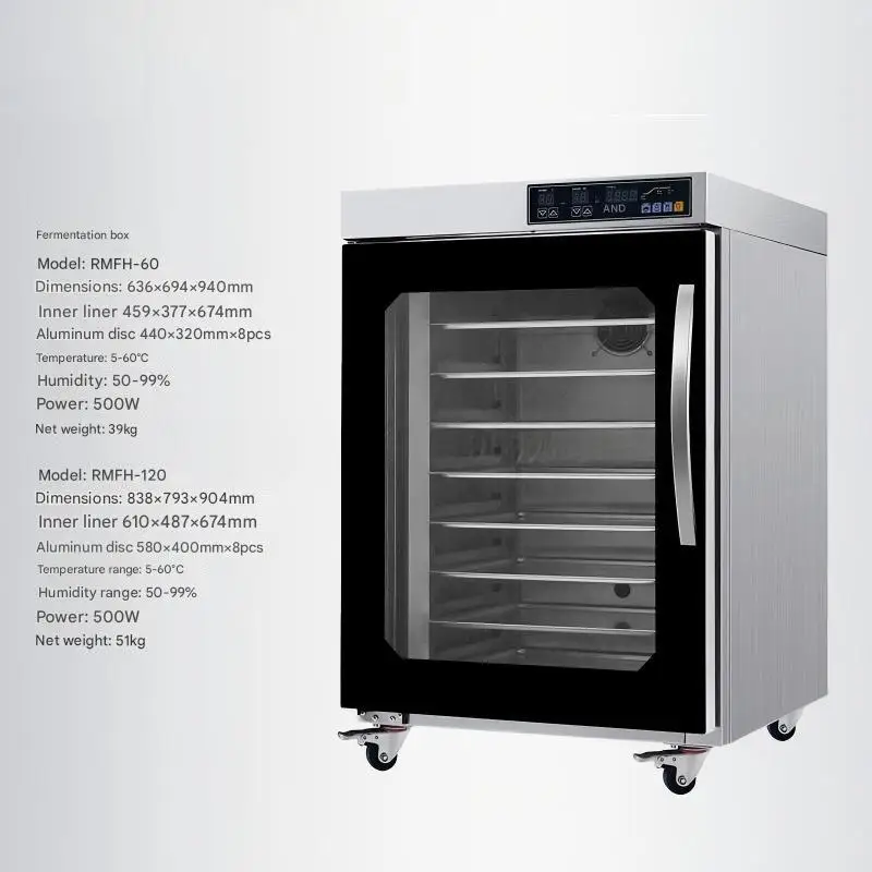 Commercial Dough Proofing Box Smart Constant Temperature Automatic Spray Fermentation Cabinet
