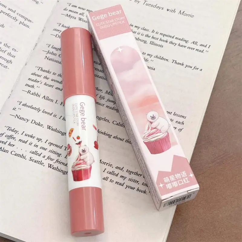 1~4PCS Red Lip Tint Soft Mist Lip Glaze Lips Makeup Lip Liner Pencil Moisturizing 6 Color Lipstick Pen Cosmetics Lipgloss