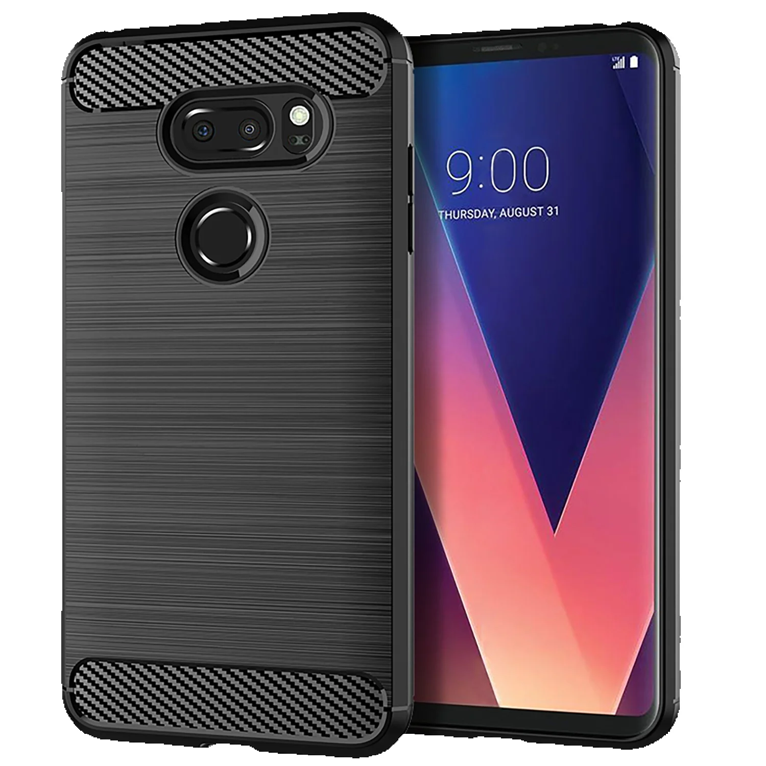 Brushed Case LG V30 V30+ V30s V35 Thinq V30s+ Anti-fall Shockproof Cover For Lg V30 V35s Plus V34 IsaI Beat Mobile Shell