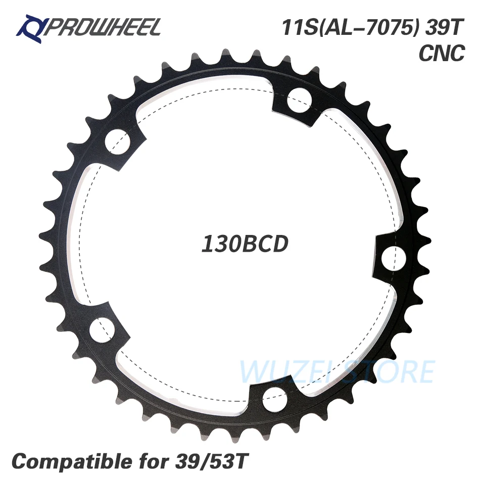 Q-RINGS チェーンリング 39T 53T 130BCD ROTOR SYSTEM ( ローターシステム ) チェーンリング Q-RING ROAD OUTER