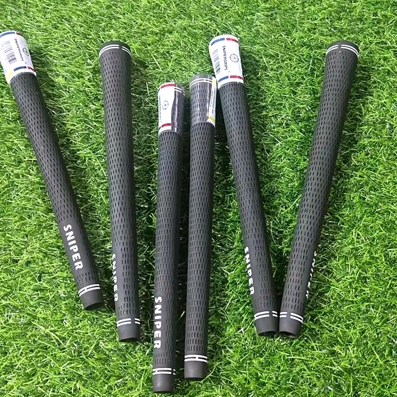 Punhos de golfe Sniper para homem, padrão, médio, jumbo, borracha natural, macio, antiderrapante, apertos de madeira Fairway