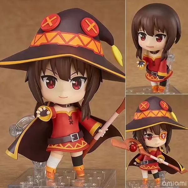 Megumin 725 Aqua 630 Joint Movable Anime Action Figure Model Collection Cartoon Figurine Toys For Friend gifts