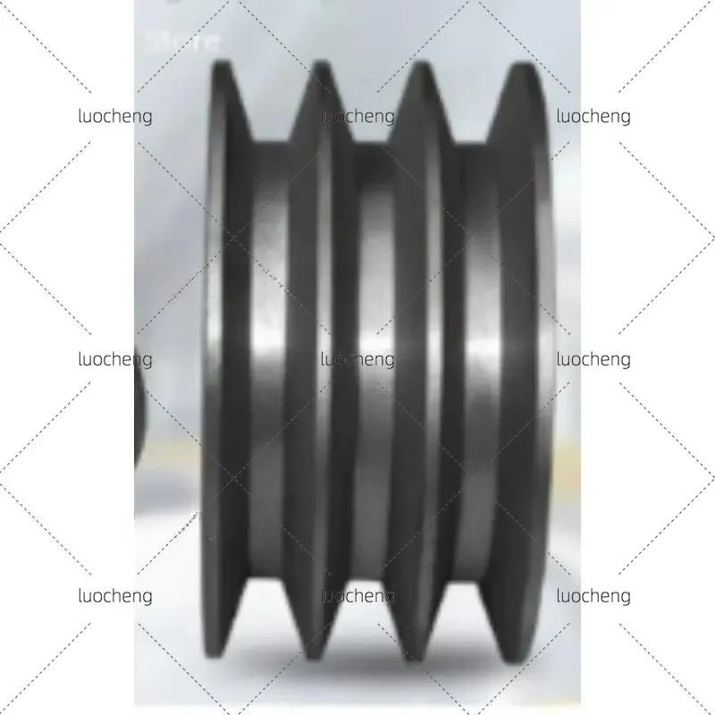 For Slot Solid Belt Pulley Cast Iron Crusher Wheel Motor Wheel B-type Conveyor Wheel