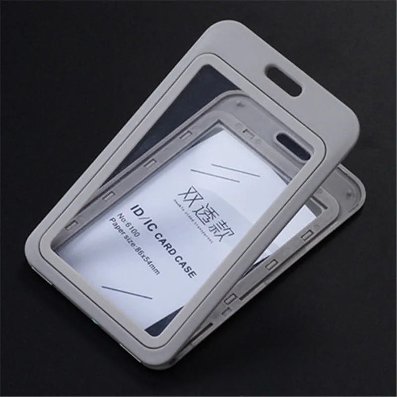 Lanyard Card Holder Removable Reel Holder Employee ID Card Luxury Credentials Holder Business Photocards Holder Accessories