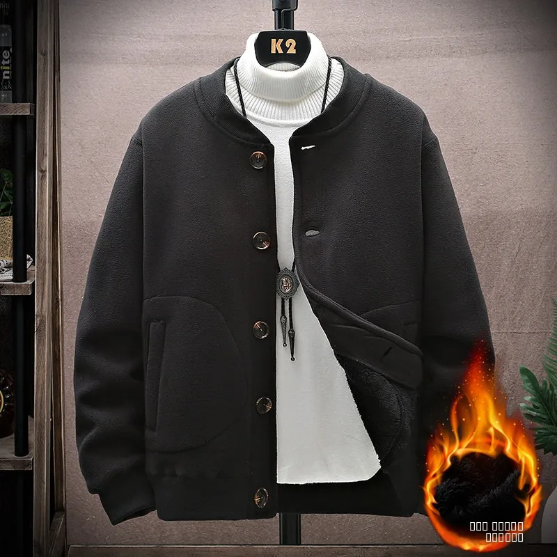 شتاء جديد للرجال عارضة القطن Jaet Fce اصطف قاعدة طبقة irt تصميم بسيط الوقوف صالح ألياف البوليستر Faion الحضرية... #1