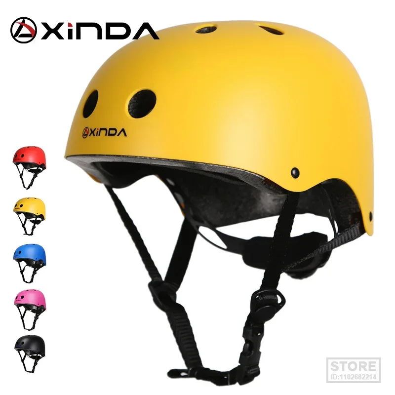 Xinda Outdoor Helmet Safety Protect Rock Climbing Camping Hiking Riding Helmet Child Adults Protective Equipment