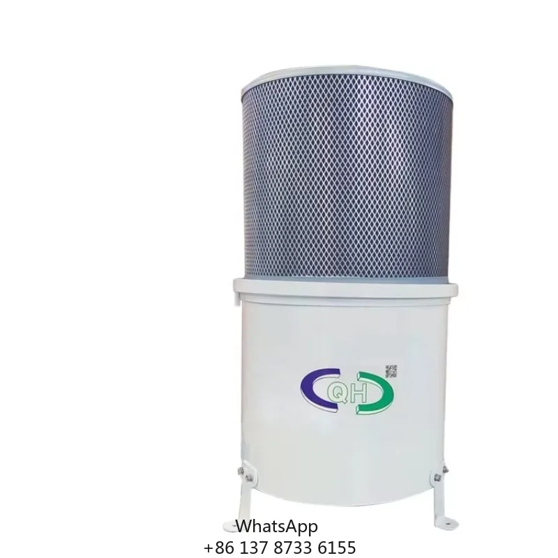 Lightweight High-Airflow Oil Mist Extractor Industrial Oil Fume Collector Centrifugal After-Filter Design