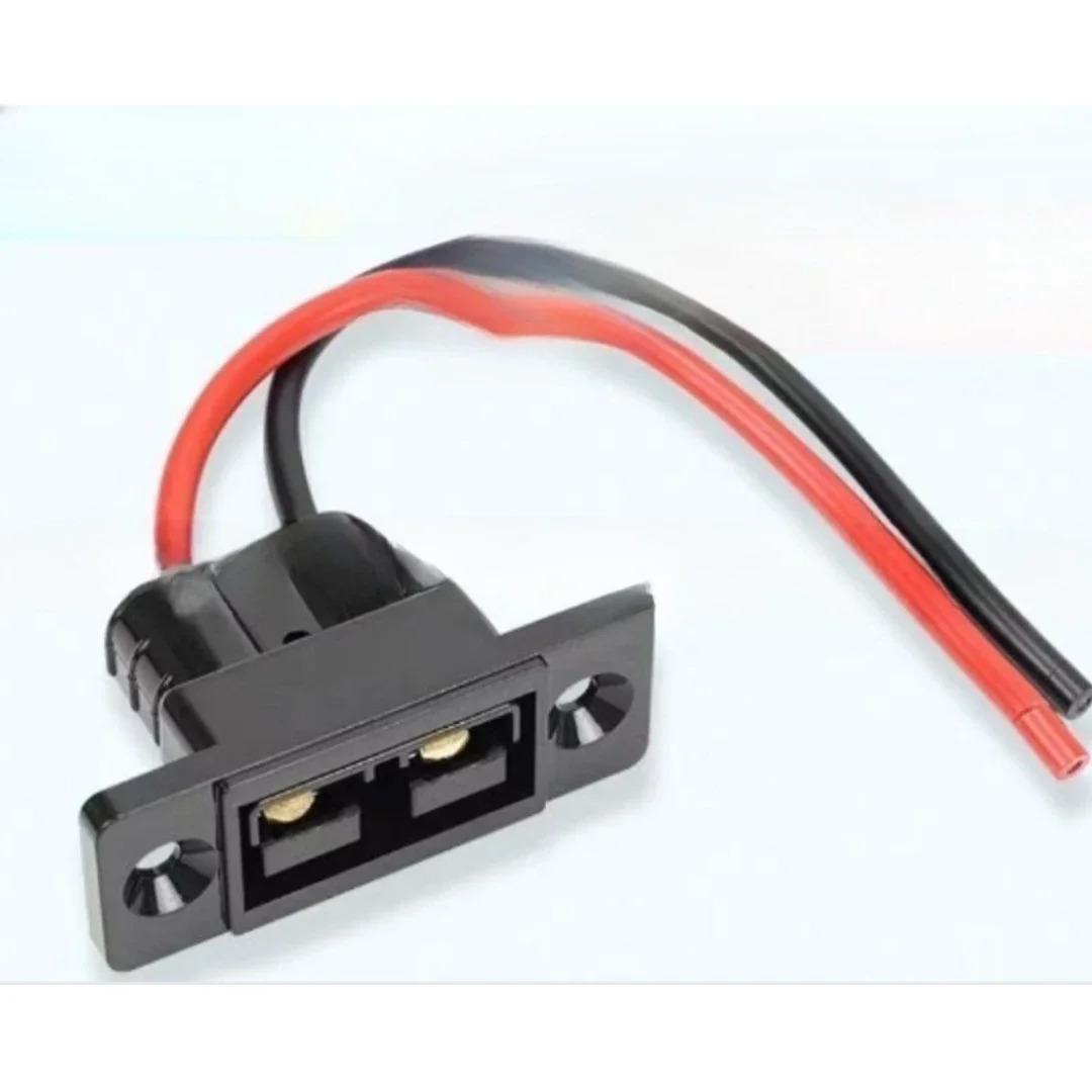 50A 10AWG Lithium Battery Forklift Electrical Connectors 30cm Wire Quick ConnectDisconnect For High-power Applications