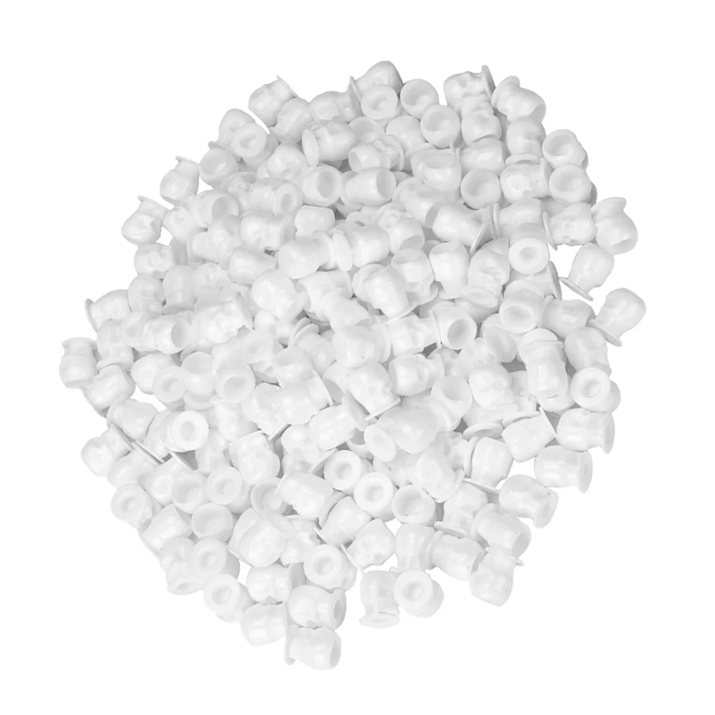 200Pcs Small Tattoos Ink Cups Disposable Color Cups Unique Design Stable Base Tattooing Ink Containers Tattoo Supplies