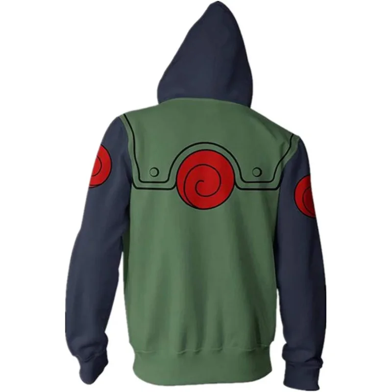 Series Japanese Anime Cosplay Surrounding Hokage Sweater 3d Sweater Pullover Hoodie Zipper Men and Women