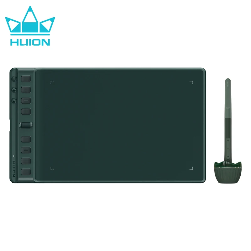 Huion Graphics Tablets Inspiroy 2 M H951P Digital Tablet for PC Mac Android Linux (Ubuntu) with Scroll Wheel 6 Customized Key