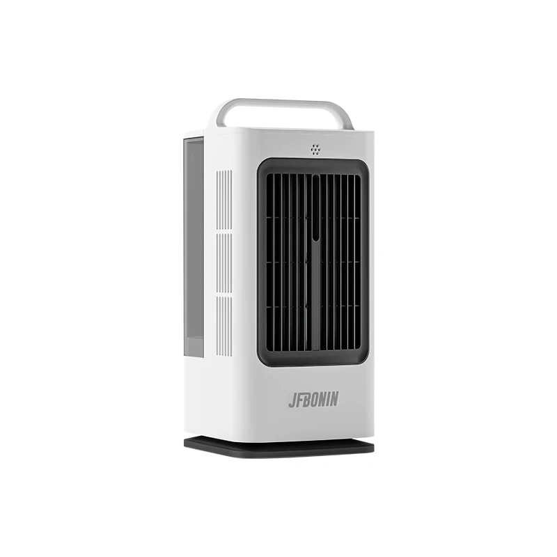 1700ml 3-IN-1 Mini Tragbarer Luftkühler mit Intelligenter Touch-Steuerung 120 Grad Schwenkbarer Luftkonditionierer 3-Geschwindigkeiten Haushalts-Tischventilator
