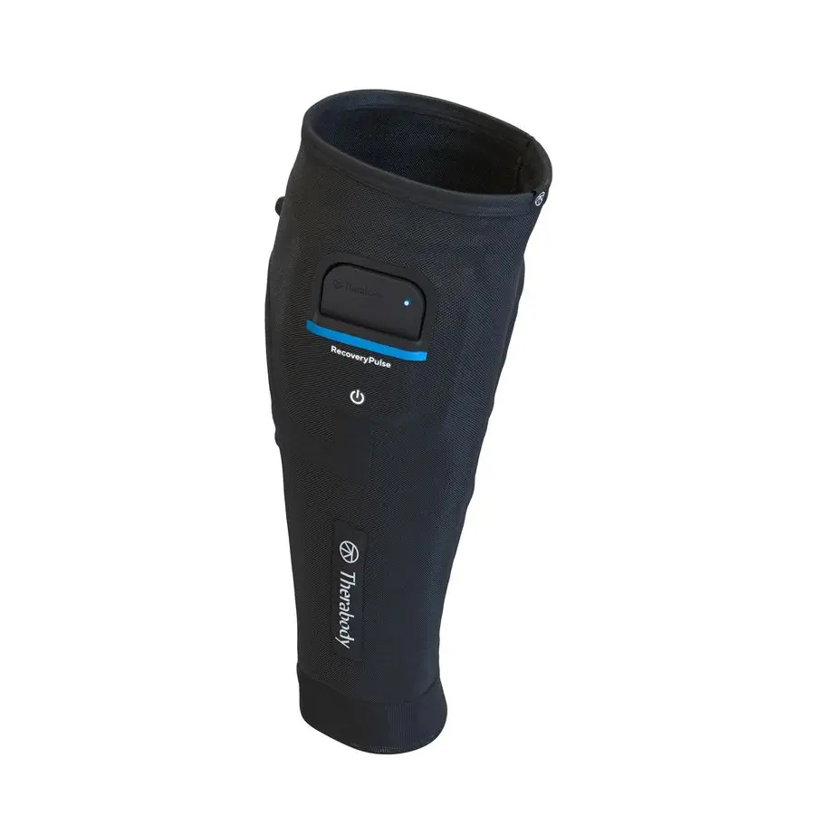 

RecoveryPulse Calf Compression and Vibration Sleeve for On The Go Relief, Reduce Soreness and Pain in Lower Legs, Increase Flexi