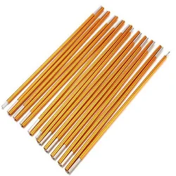 (2pcs/pair) Xbees DIY Tent Rod Alloy Camping Tent Pole 3.6m/4m/4.4m Tent Skeleton Support Poles Accessories