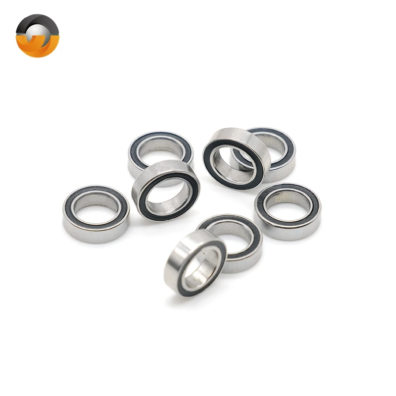 SMR117RS Bearing 7x11x3 mm ( 10PCS ) ABEC-7 Stainless Steel Ball Bearings Shielded SMR117 SMR117-2RS