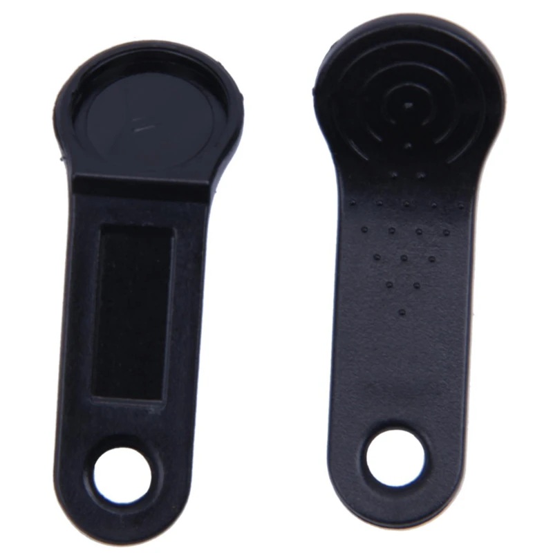 Penawaran Terbaik 20 Buah DS1990A-F5 TM Kartu Ibutton Tag dengan Dinding, 10 Buah Hitam & 10 Buah Merah