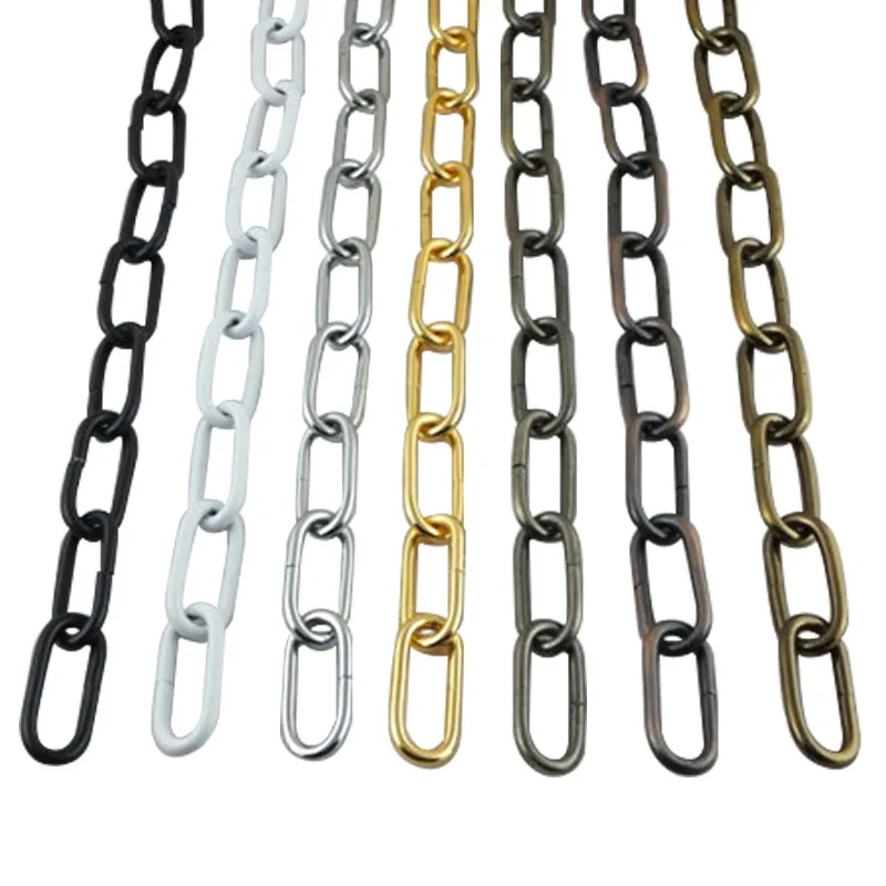 60cm 3.2mm thickness Iron Lighting chain bearing anti-rust hardware electroplating Brass Pendant chain crystal Chandelier chain