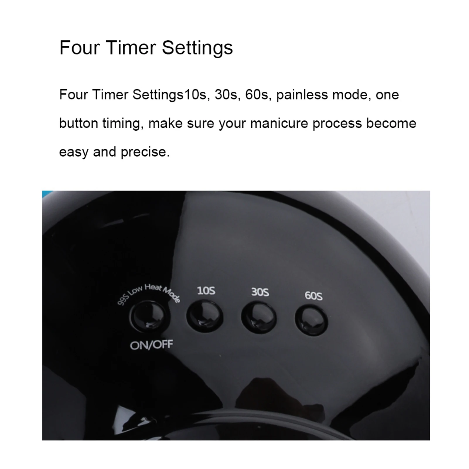 ZK40 48W UV LED مصباح مجفف الأظافر المزدوج مصدر الضوء هلام البولندية ضوء المصباح مانيكير علاج الأسود