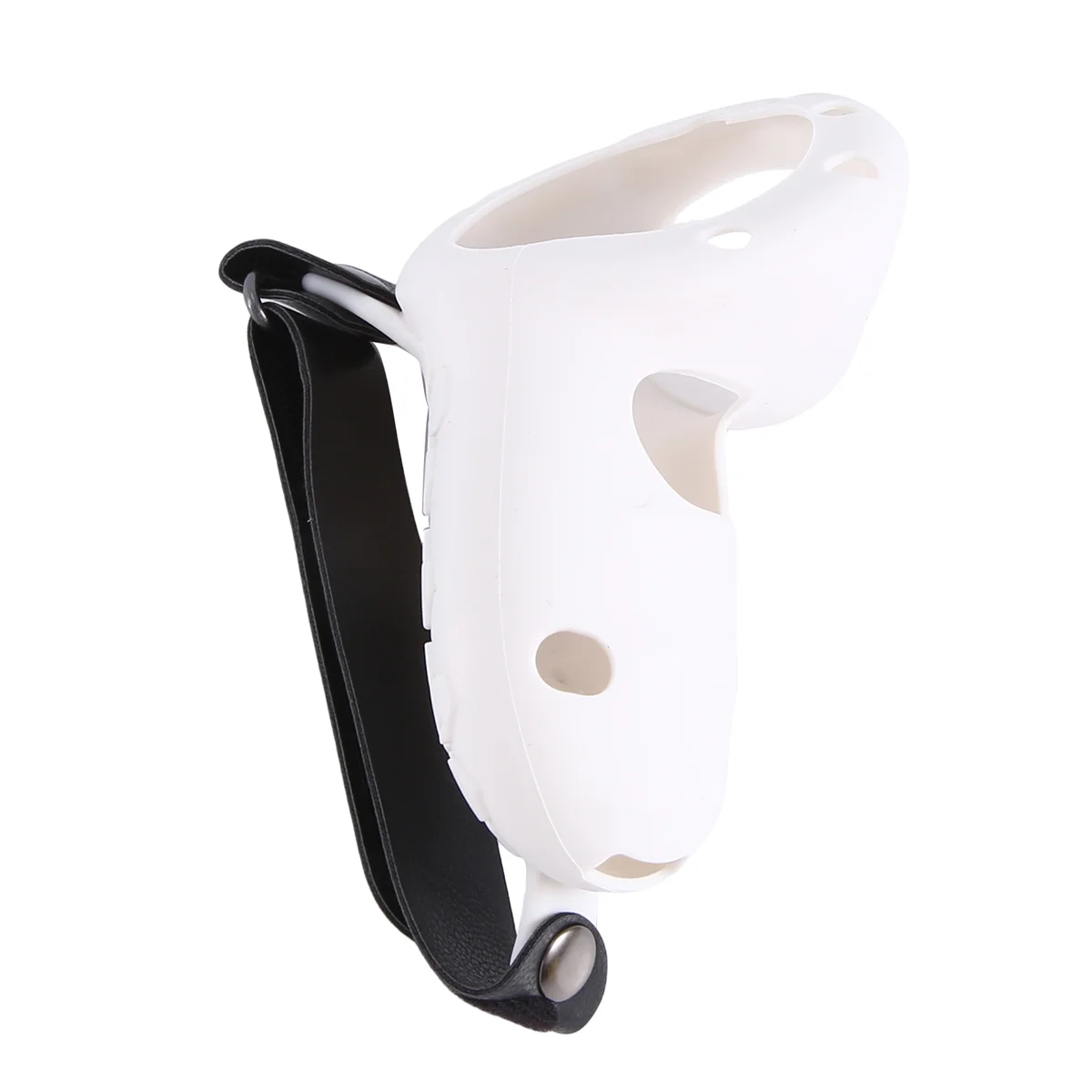 Controller custodia protettiva in silicone affidabile per cuffie Meta Quest 3 VR Custodia controller batteria rimovibile bianca