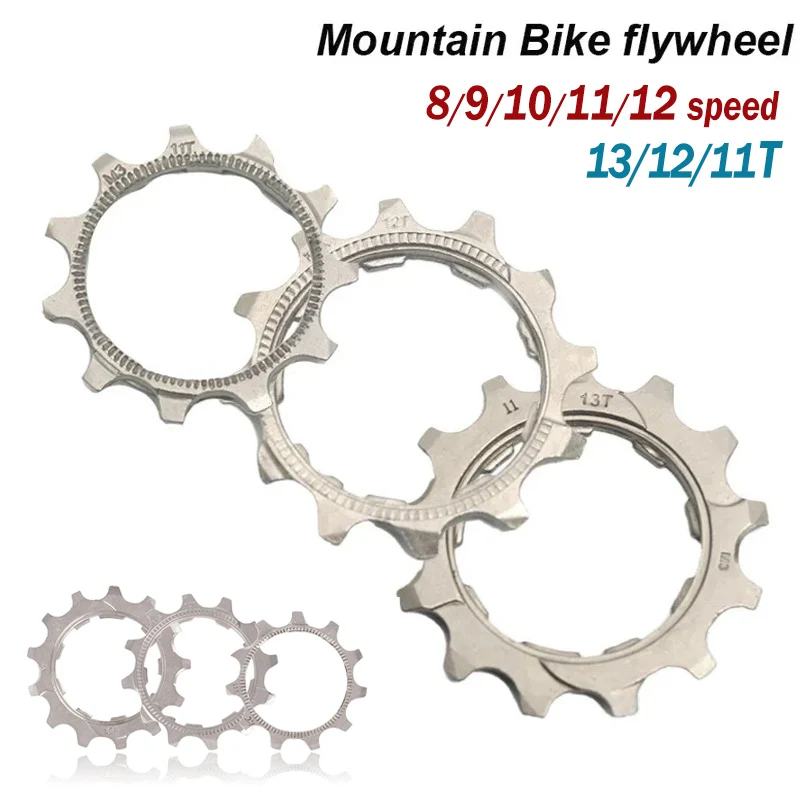 Cassetta per bicicletta cricchetto 11T 12T 13T Mountain Bike pignone ruota libera Cog 8 9 10 11 12 velocità pignone parte di riparazione 1 pz