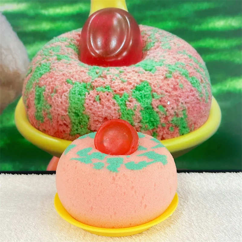 

Губка Makka Pakka, губка для детской ванночки, мягкая и нежная отшелушивающая губка, высокая впитываемость, милые подарки