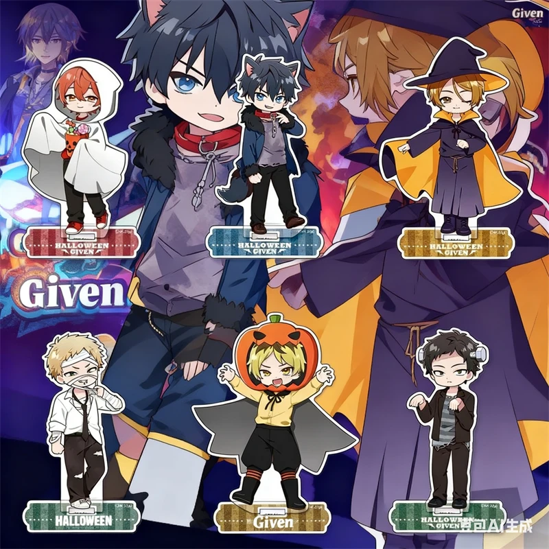 BL أنيمي نظرا الاكريليك حامل نموذج صغير الشكل طباعة Yaoi الاكريليك شخصيات Satou Mafuyu Ritsuka Nakayama قلادة لعبة 10 سنتيمتر