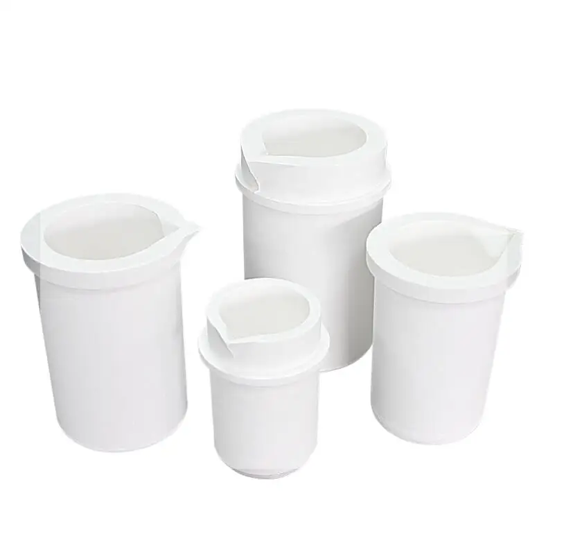 

High Temperature Quartz Silica Crucible for Metal Gold Silver Melting Jewery Casting Tools Capacity 0.5kg 1kg 2kg High-purity