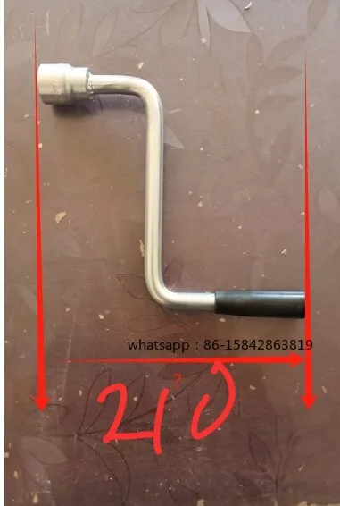Multiple‑Size Hex Crank Arm Replacement For Manual Lifting Desk