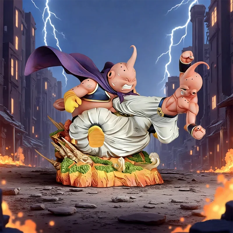 

Новая аниме-фигурка Dragon Ball 2026: Декоративная модель GK «Толстый Буу против Юного Буу» для рабочего стола, подарок