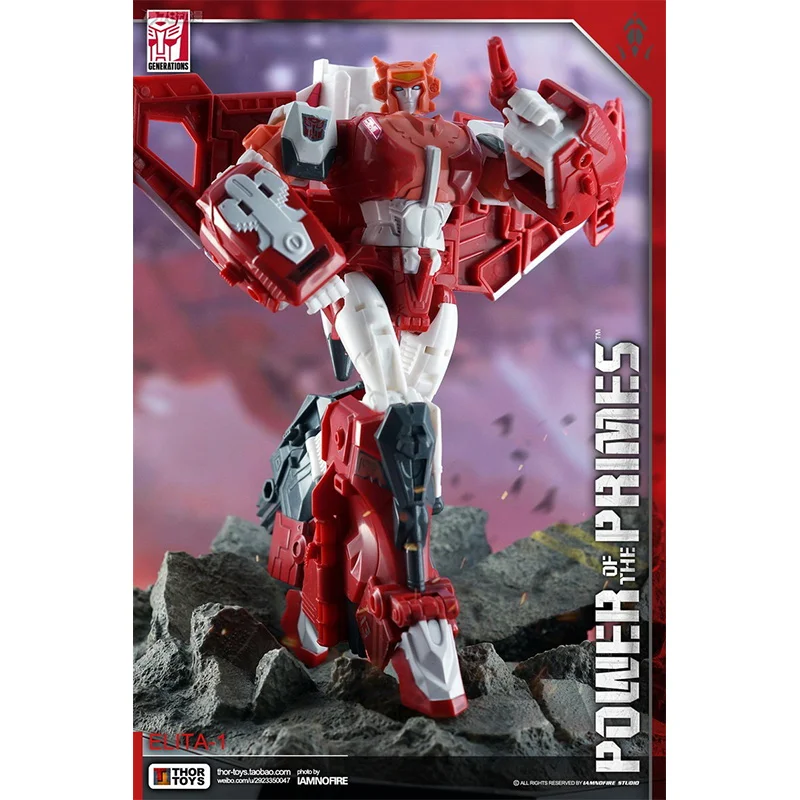 Hasbro TransDevices Power of the Primes Elita-1 18cm Voyager aqAnime Action Figure Modèle Jouet Original Collection Cadeau