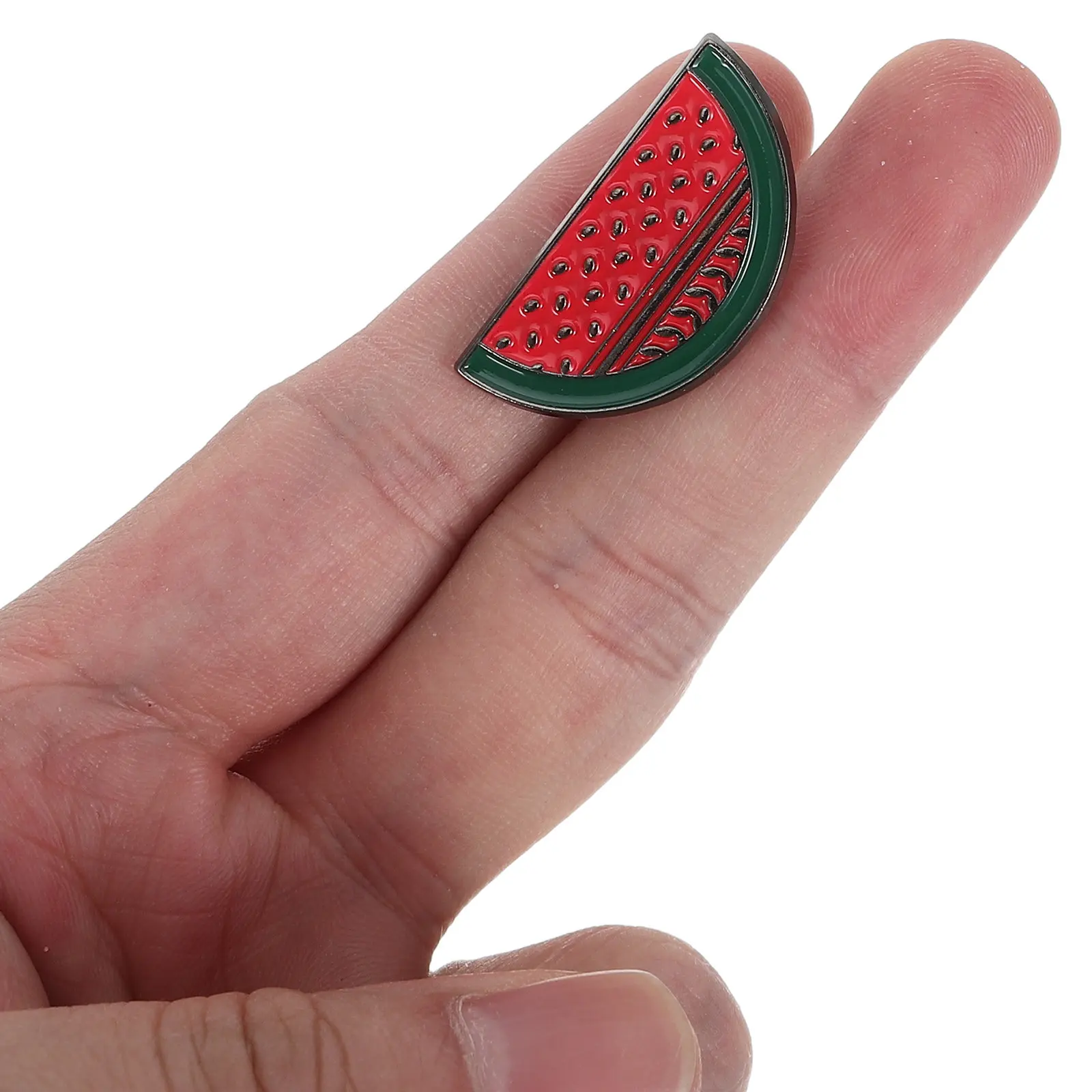 10Pcs Watermelon Brooch Pin Cartoon Metal Fruit Lapel Badge for Sweaters Jackets Hats Cute Brooches for Women Fruit Party