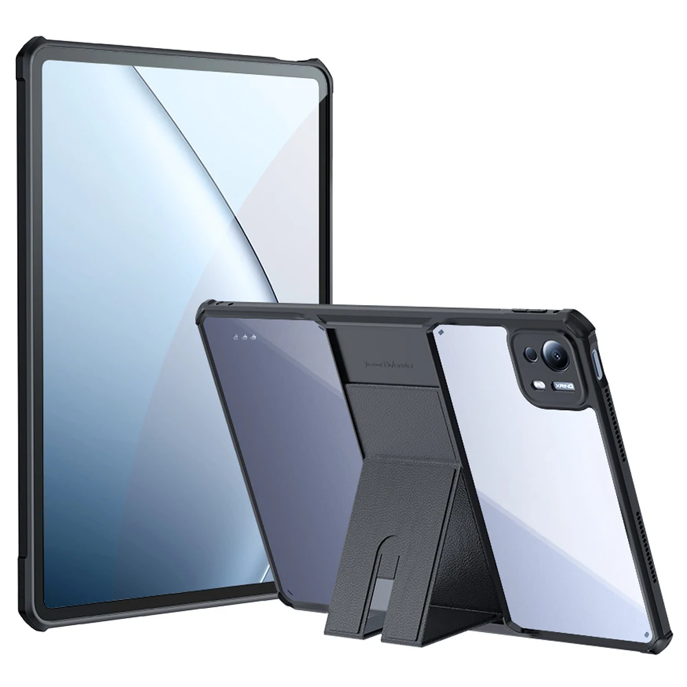 

Чехол XUNDD для Xiaomi Pad 7 Ultra, кожаная подставка из ТПУ + защитная подушка безопасности для ПК, чехол для планшета