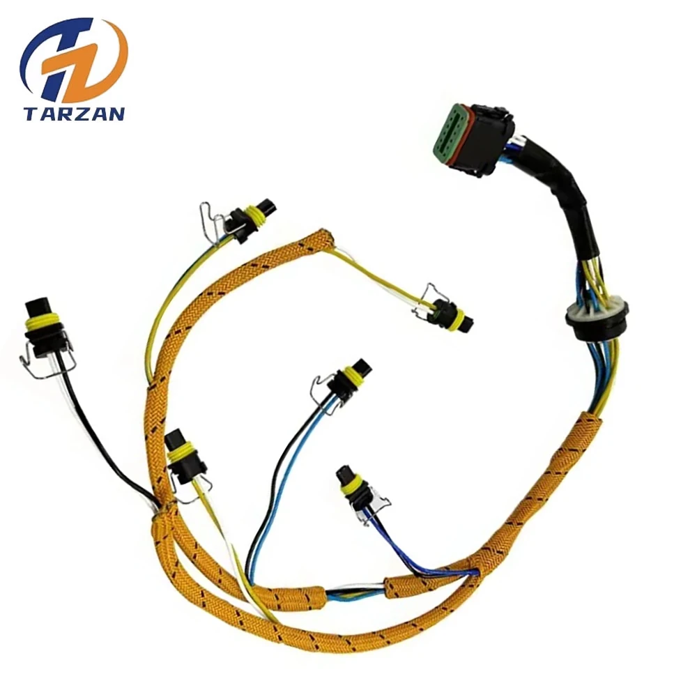 

222-5917 2225917 520-1511 5201511 Fuel Injector Wiring Harness Fit for Caterpillar C7 Diesel Engine