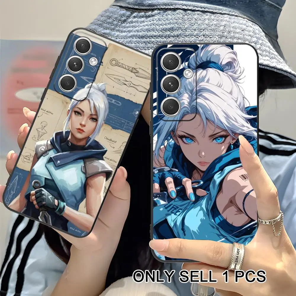 Valo Jett Phone Case for Samsung Galaxy S26 S25 S24 S23 S22 S21 S20 Note20 Plus FE Ultra Soft TPU Shockproof Cover