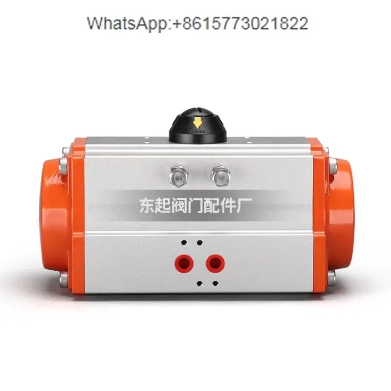 Dongqi Pneumatic Actuator AT Pneumatic   Ball Valve Air Butterfly  Single and Double Action DA Cylinder Switch Control