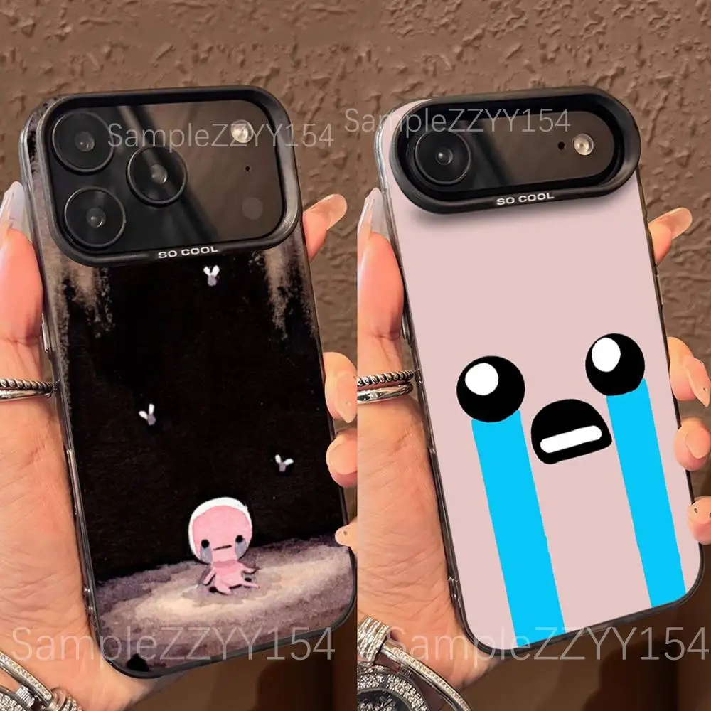

The Binding Of I-Isaac Phone Case For iPhone 17,16,15,14,13,12,X,8,Pro,Max,Plus,E,SE4,Air,Mini Black IMD Matte