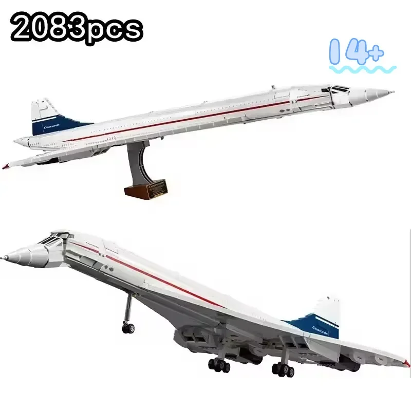 

Коллекционная модель самолета Конкорд Disney In Stock 10318, 2083 детали, премиум-класс, авиационная модель, подарки для всей семьи и вечеринок