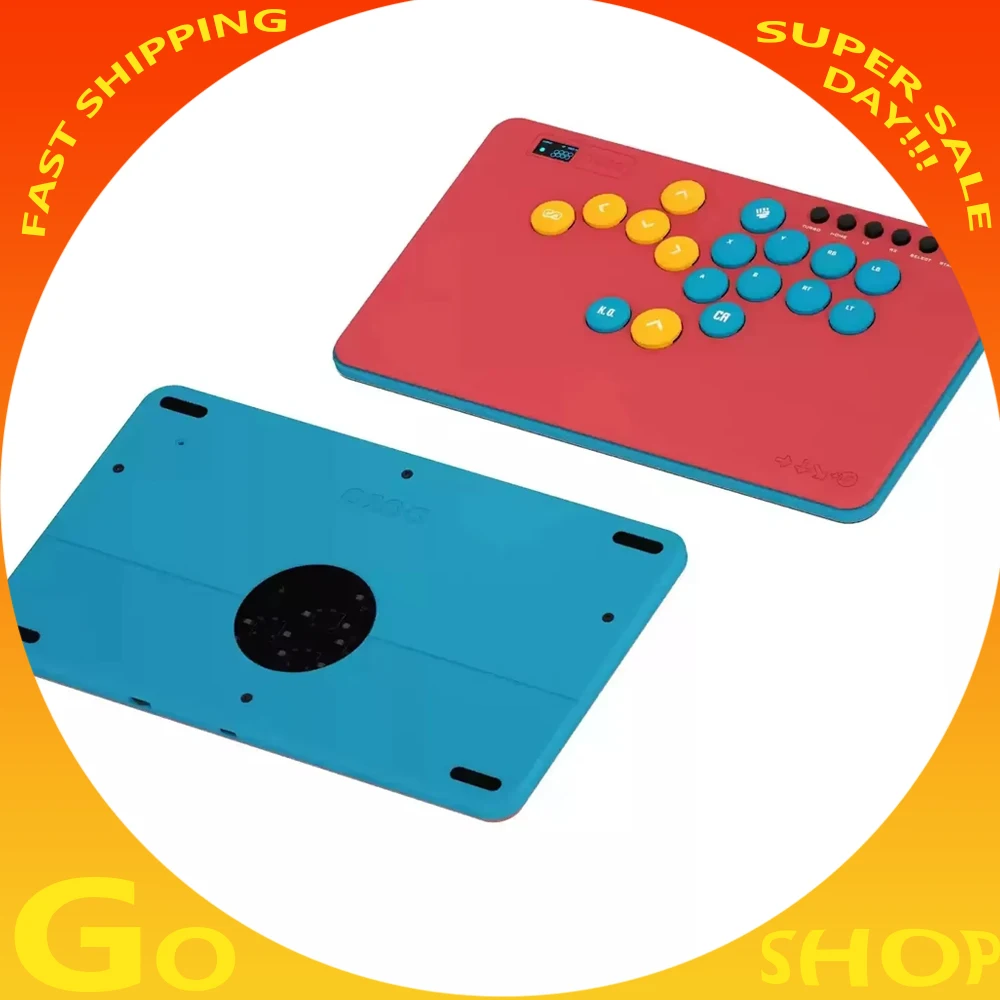 

Механическая клавиатура Doio Kbgm-H09 Hitbox из алюминиевого сплава, игровая Rgb клавиатура с несколькими клавишами, поддержка Type-C, Ps4, Ps5, переключатель, ПК, пара