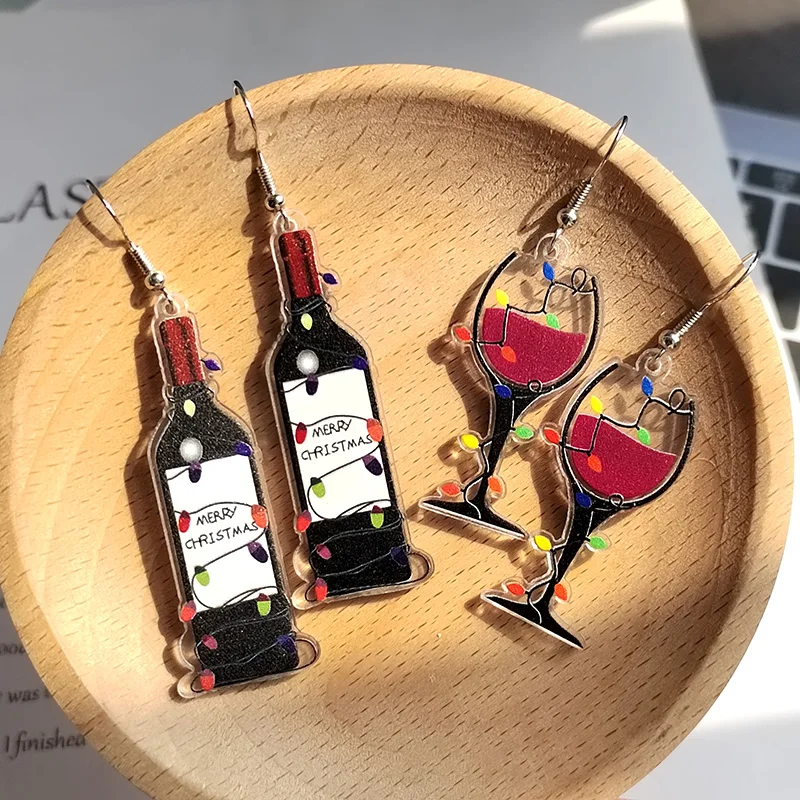 1 Pair Red Wine Gla… - image