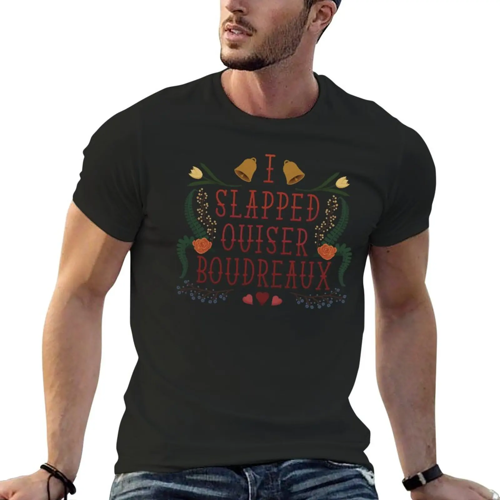 I slapped Ouiser Boudreaux T-Shirt kawaii clothes street wear sublime tee shirts for men