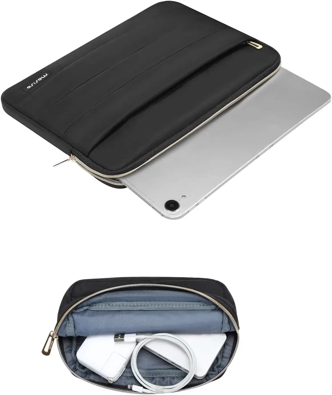 حافظة كمبيوتر لوحي 9 11 12 13 بوصة لجهاز iPad A16 2025 12.9 بوصة حافظة لجهاز iPad Pro 12 13 M4 وiPad Air 13 M3 M2