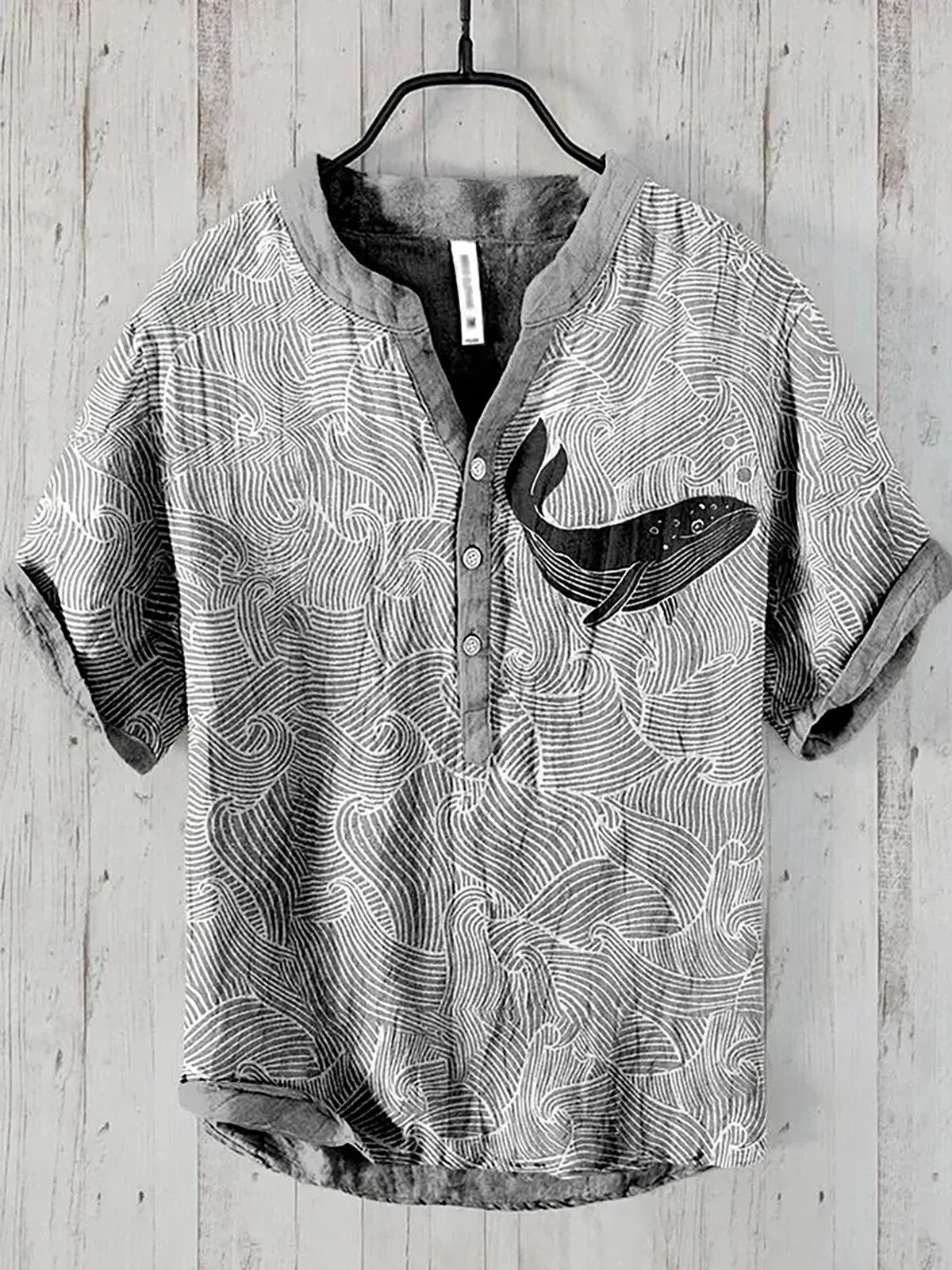 Men\'s Linen Shirt 100% Fresh Style Printed Holiday Short Sleeve Shirt Loose Street Hip Hop Beach Large Size S-5XL Fast Shipping