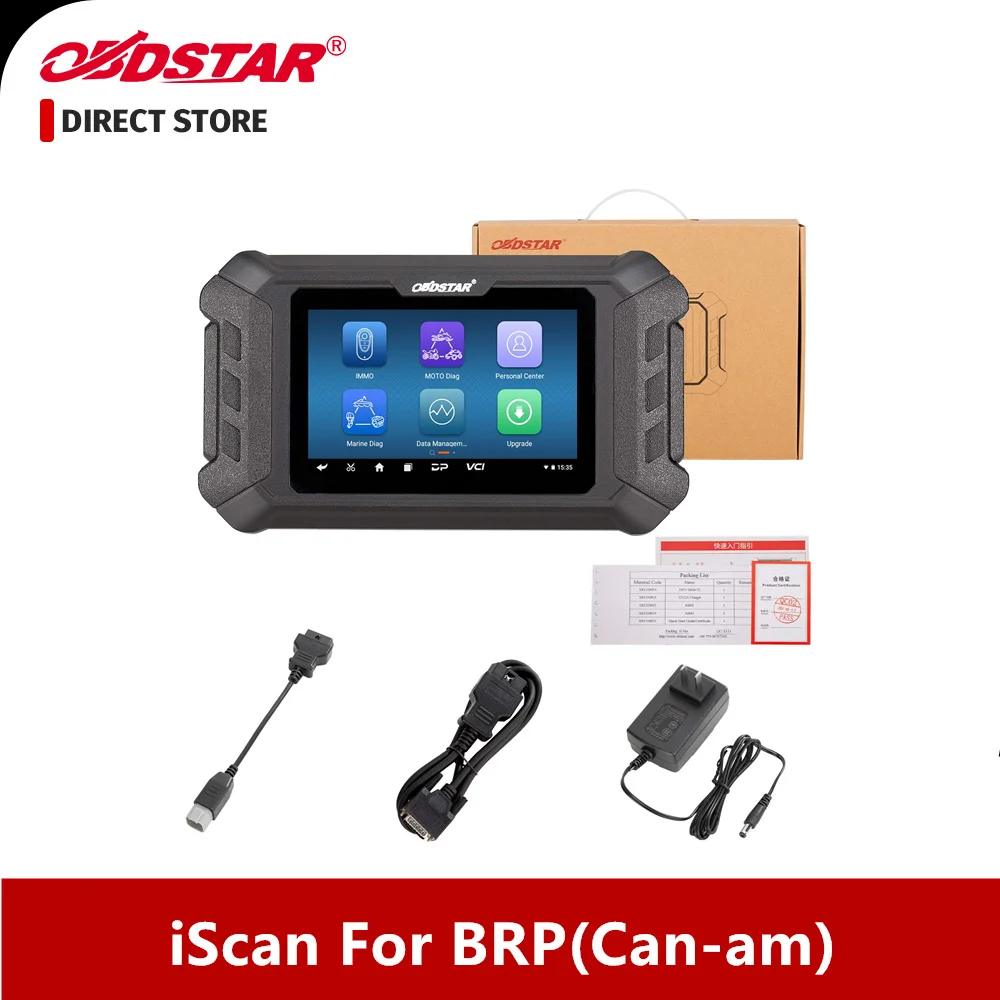 OBDSTAR iScan BRP(Can-am) & Sea-Doo Diagnostic Scanner for Motorcycle and Boat Sea-Doo/ Sportboat