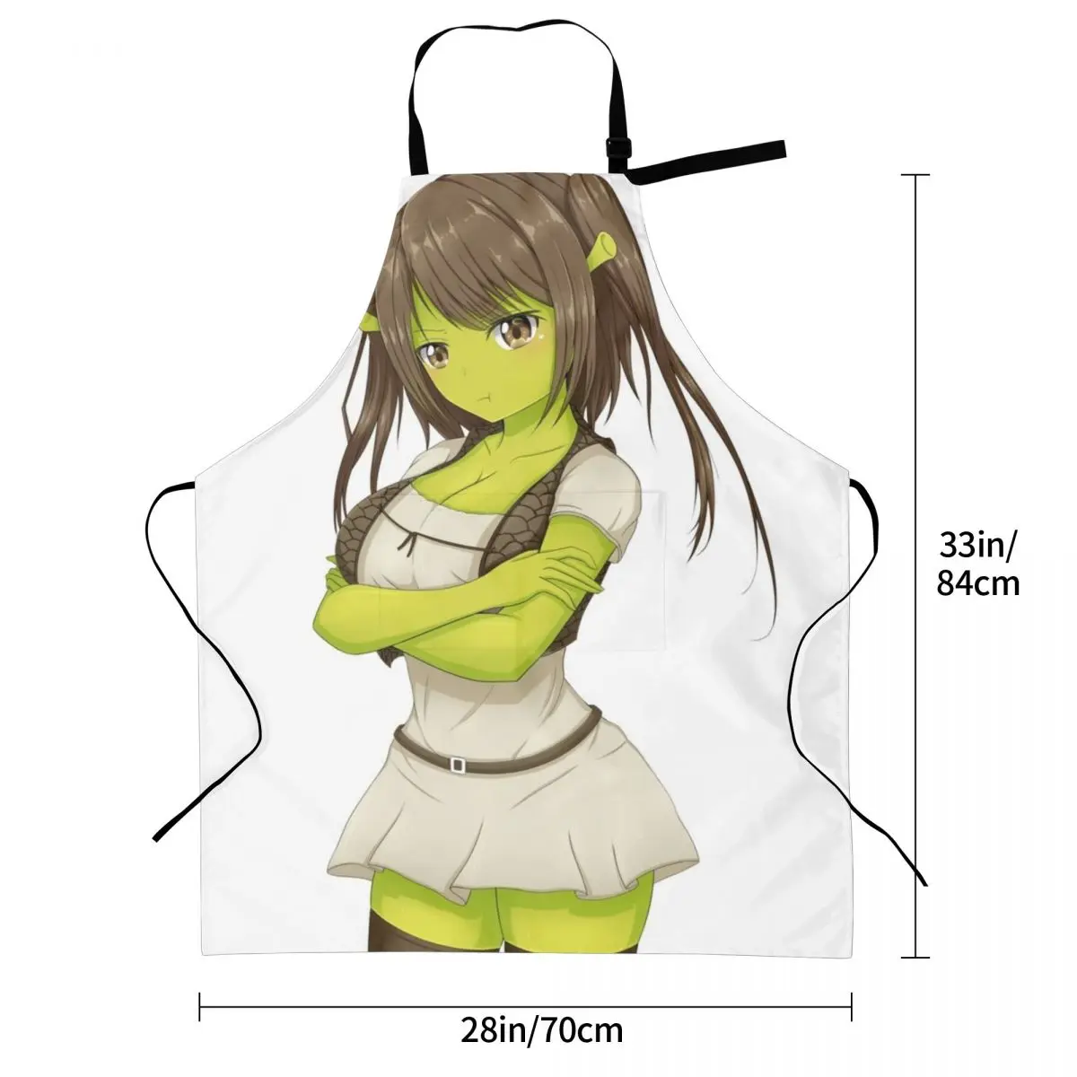 Get Outta Shrek-Chan-Tablier de marécage, choses de travail pour femmes pour la maison et la cuisine