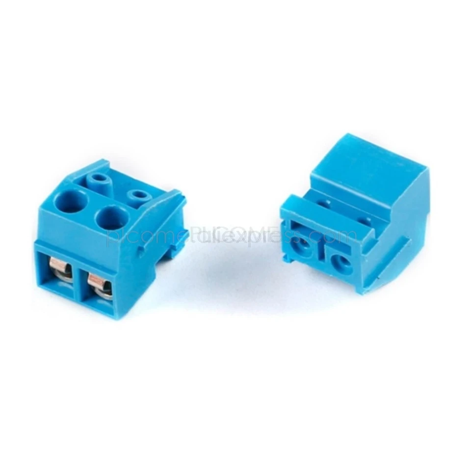 Alipis Lot De Borniers à Vis 3 Broches – Connecteurs PCB Flexibles Assortiment Pour Montage Électrique Maison Et Industriel
