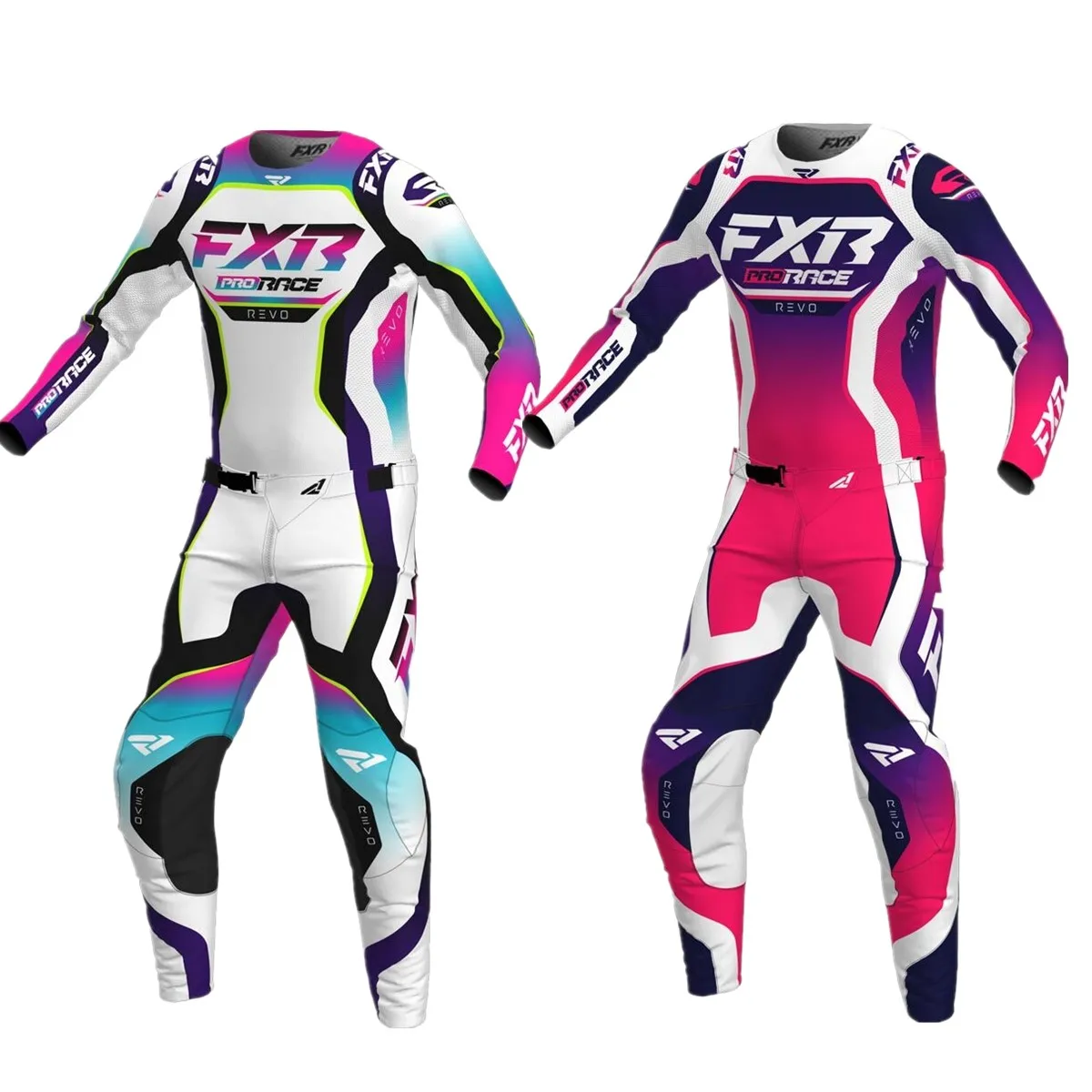 2025 FXR REVO Motocross Combos Dirt Bike Gear Set Moto Off Road Jersey And Pant Enduro Motorcycle Jersey Set